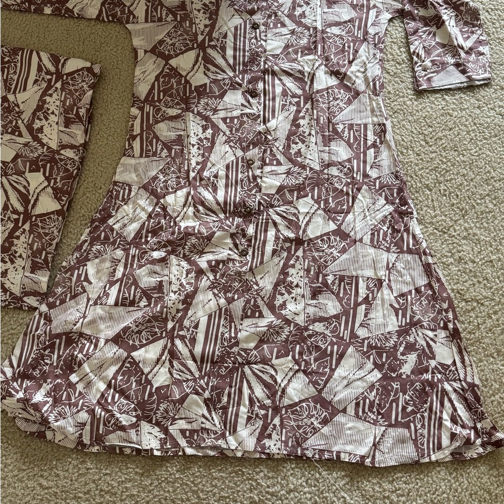 Geometric Patterned Dress